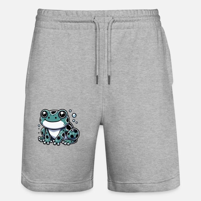 Chemin - Short de jogging bio TRAINER Stanley/Stella unisexe - gris chiné