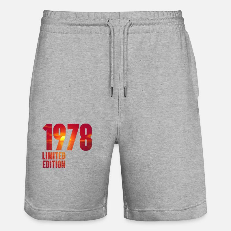 1978 - Short de jogging bio TRAINER Stanley/Stella unisexe - gris chiné