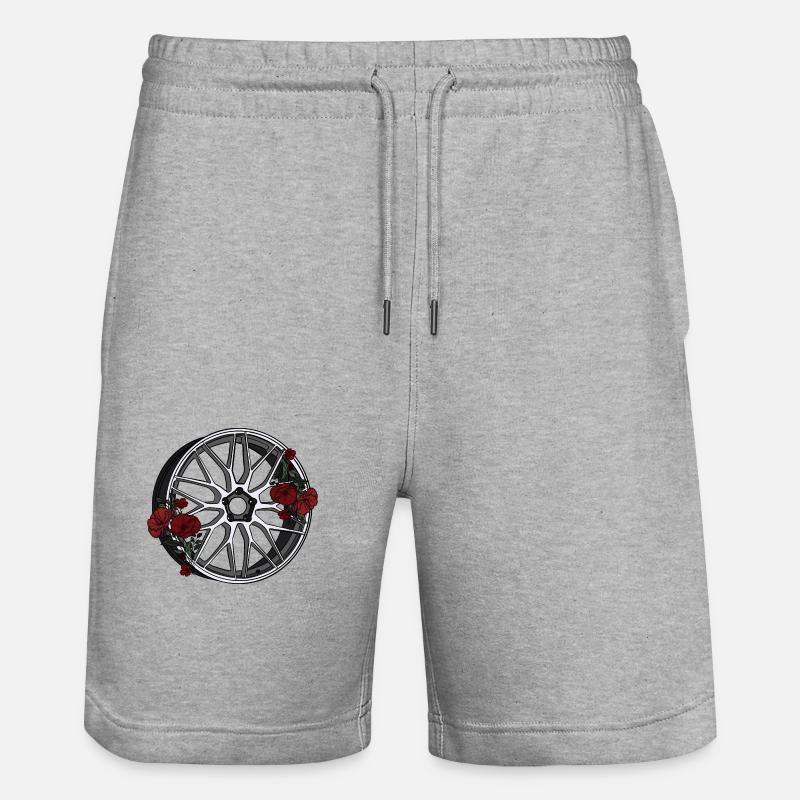 Bord - Short de jogging bio TRAINER Stanley/Stella unisexe - gris chiné