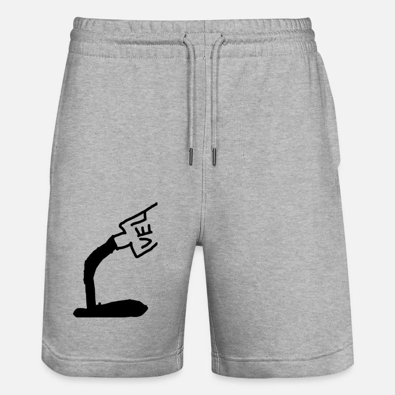 Vel - Short de jogging bio TRAINER Stanley/Stella unisexe - gris chiné