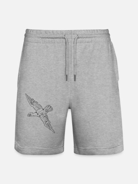 Constellation - Short de jogging bio TRAINER Stanley/Stella unisexe - gris chiné