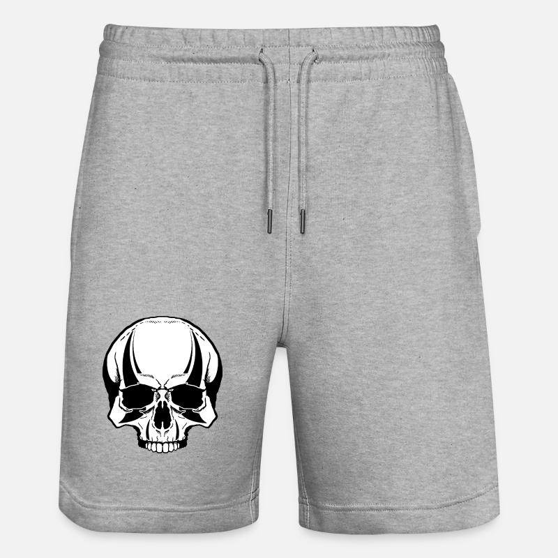 Mort du bouffon - Short de jogging bio TRAINER Stanley/Stella unisexe - gris chiné
