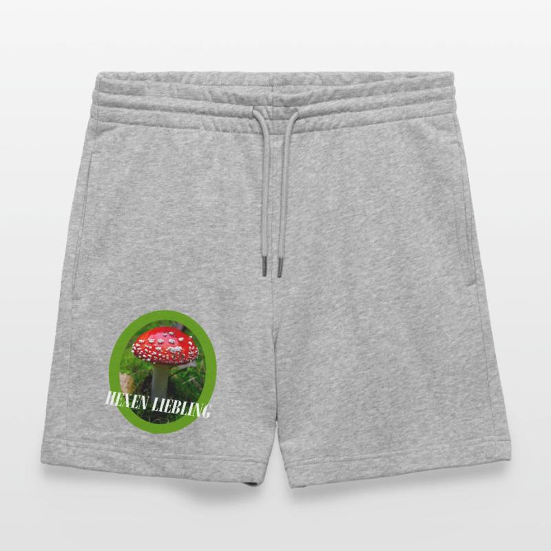 Toadstool Design Stanley/Stella Trainer Unisex Organic Jogging Shorts