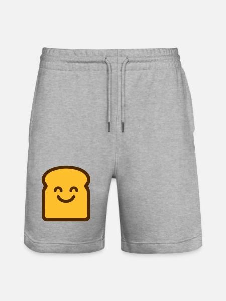 Toast mignon - Short de jogging bio TRAINER Stanley/Stella unisexe - gris chiné