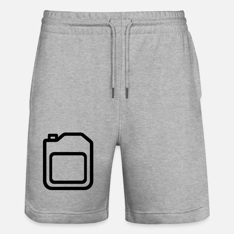 bidon - Short de jogging bio TRAINER Stanley/Stella unisexe - gris chiné