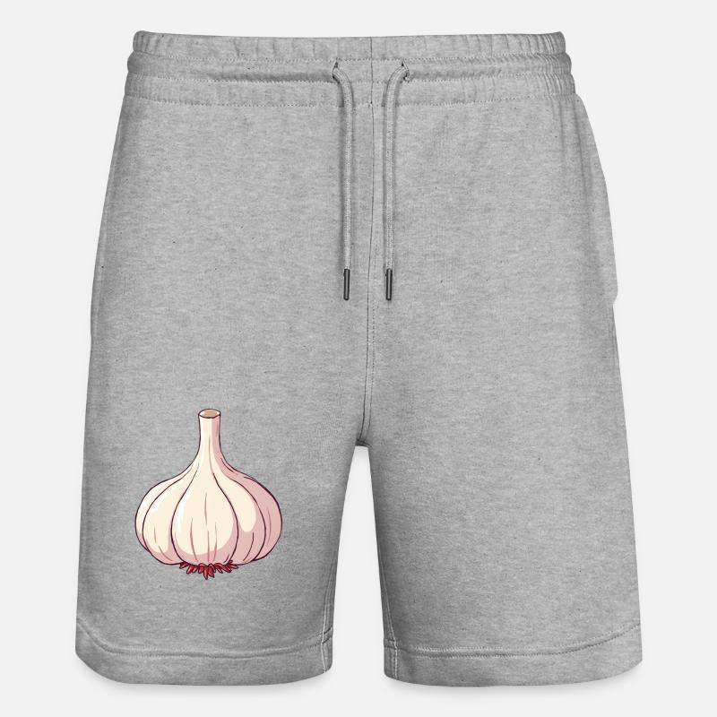 Ail - Short de jogging bio TRAINER Stanley/Stella unisexe - gris chiné