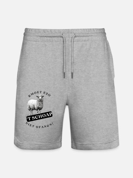 Vous n’êtes pas obligé de laisser la pelle comme ça. Chemises dialectales - Short de jogging bio TRAINER Stanley/Stella unisexe - gris chiné