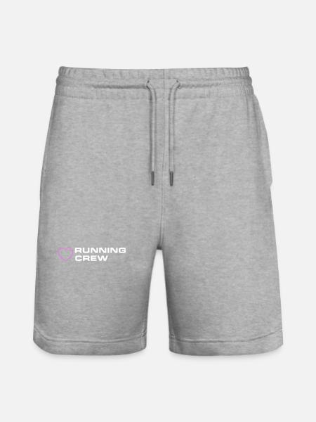 Équipe de course - Short de jogging bio TRAINER Stanley/Stella unisexe - gris chiné