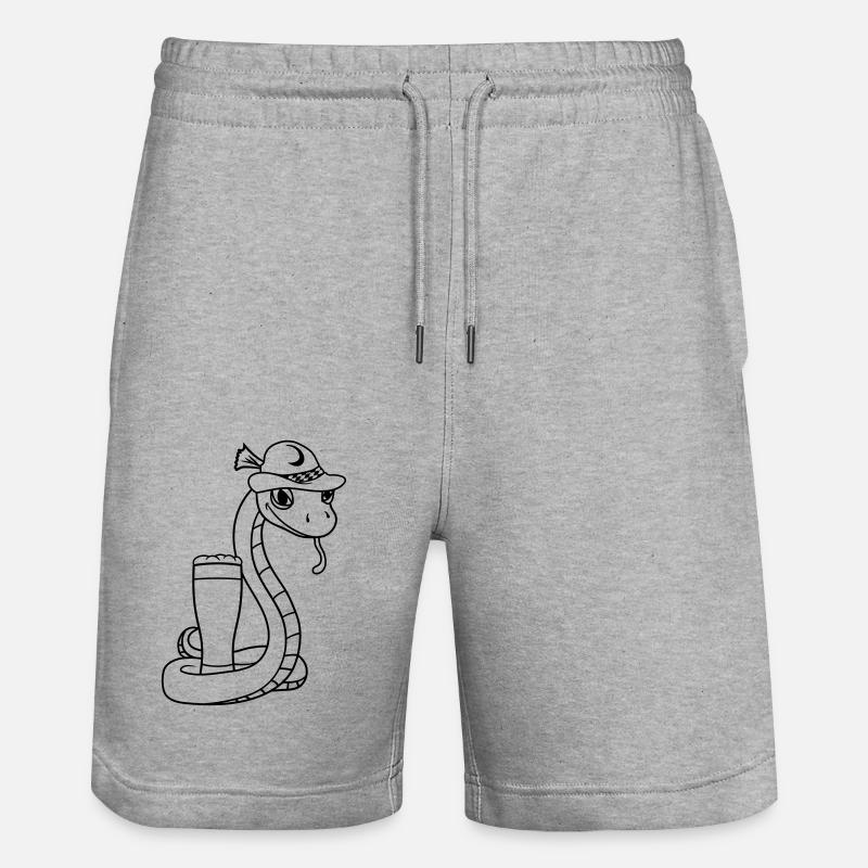 Fête de la bière bavaroise - Short de jogging bio TRAINER Stanley/Stella unisexe - gris chiné