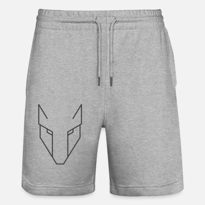 Différent - Short de jogging bio TRAINER Stanley/Stella unisexe - gris chiné