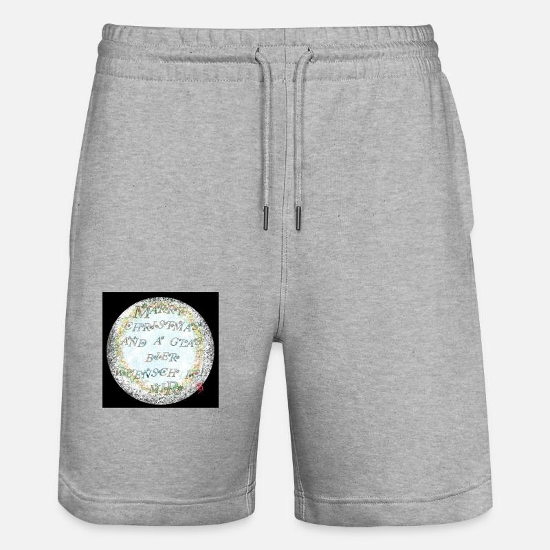 Noël - Short de jogging bio TRAINER Stanley/Stella unisexe - gris chiné