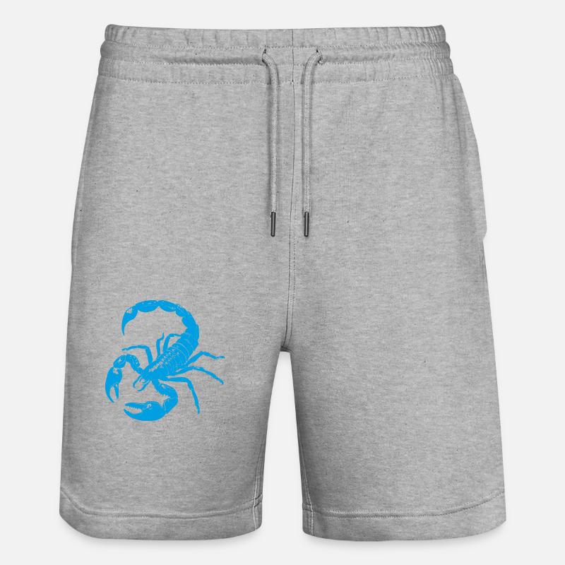 Scorpion - Short de jogging bio TRAINER Stanley/Stella unisexe - gris chiné