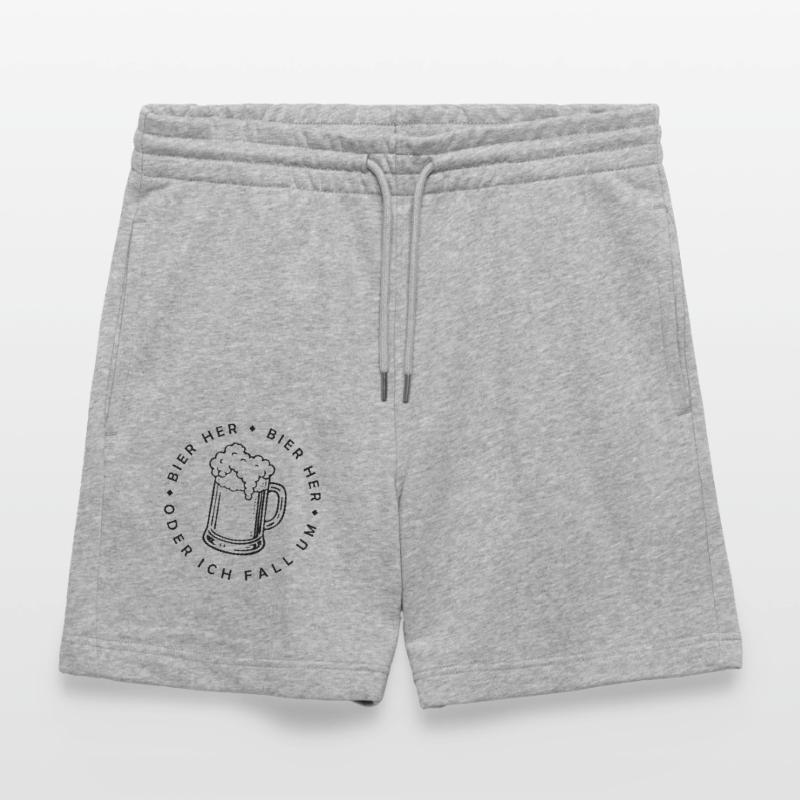 Bienen hier - Oder ich fall um! Stanley/Stella Unisex Bio Joggingshorts Trainer 