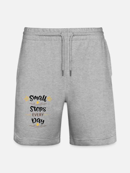 Chaque instant brille Emblème de l’Étoile - Short de jogging bio TRAINER Stanley/Stella unisexe - gris chiné