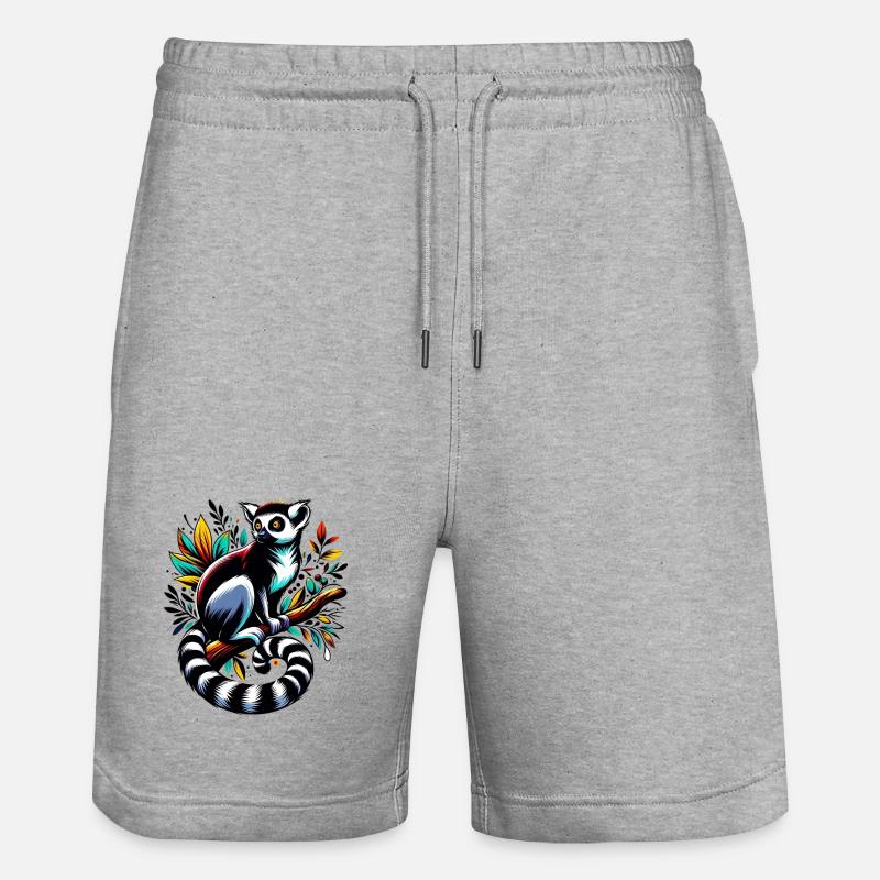 Maki - Short de jogging bio TRAINER Stanley/Stella unisexe - gris chiné