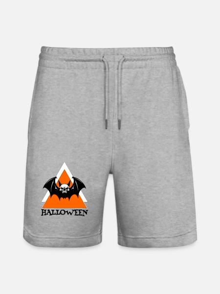 Halloween - Short de jogging bio TRAINER Stanley/Stella unisexe - gris chiné