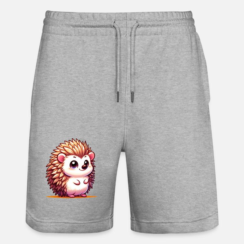 Hérisson - Short de jogging bio TRAINER Stanley/Stella unisexe - gris chiné