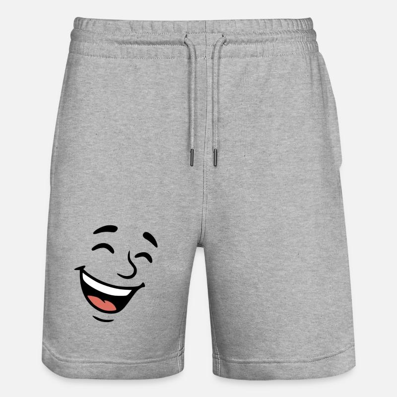 Rire - Short de jogging bio TRAINER Stanley/Stella unisexe - gris chiné