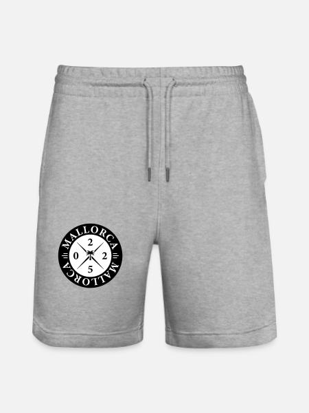 Mallorca 2025 - Stanley/Stella Trainer Unisex Organic Jogging Shorts - heather grey