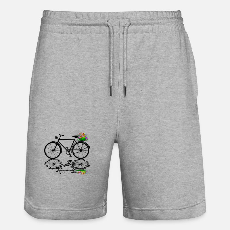 bicyclette - Short de jogging bio TRAINER Stanley/Stella unisexe - gris chiné