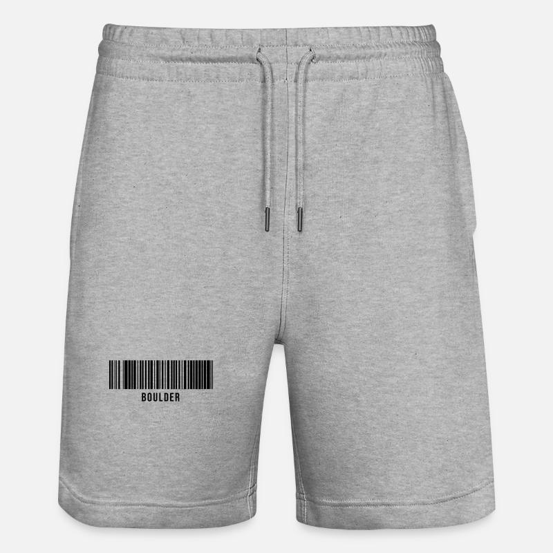 Escalade de bloc - Short de jogging bio TRAINER Stanley/Stella unisexe - gris chiné