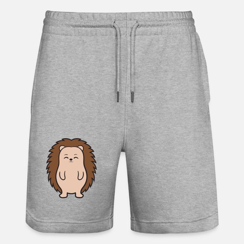 Hérisson - Short de jogging bio TRAINER Stanley/Stella unisexe - gris chiné