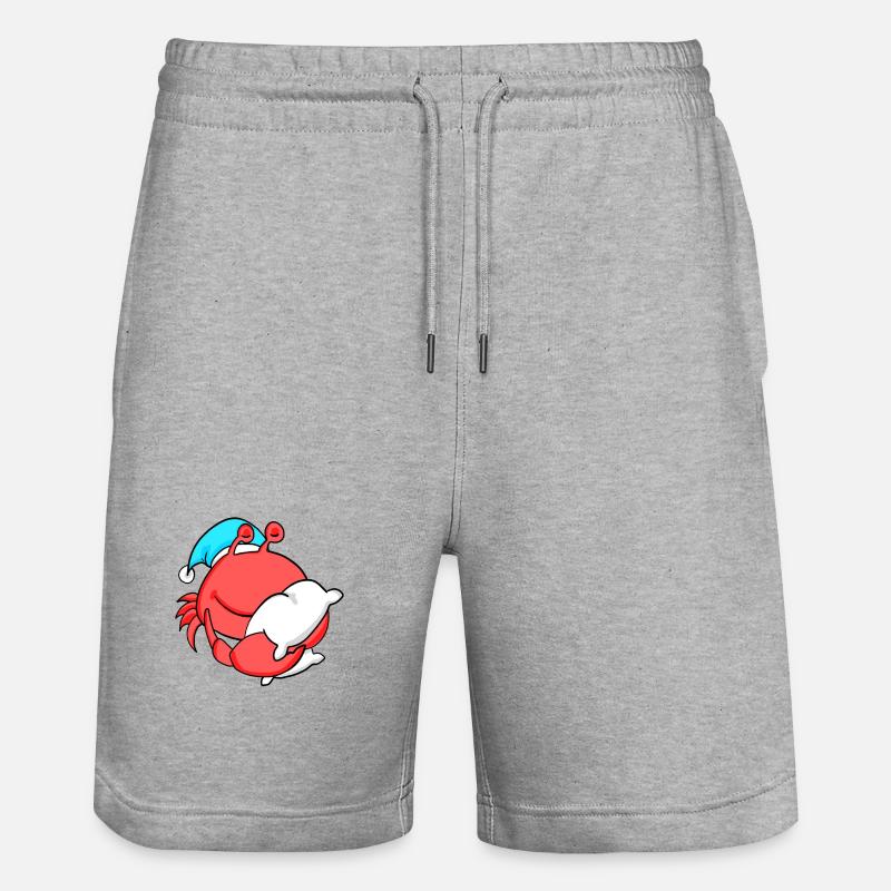 Crabe - Short de jogging bio TRAINER Stanley/Stella unisexe - gris chiné