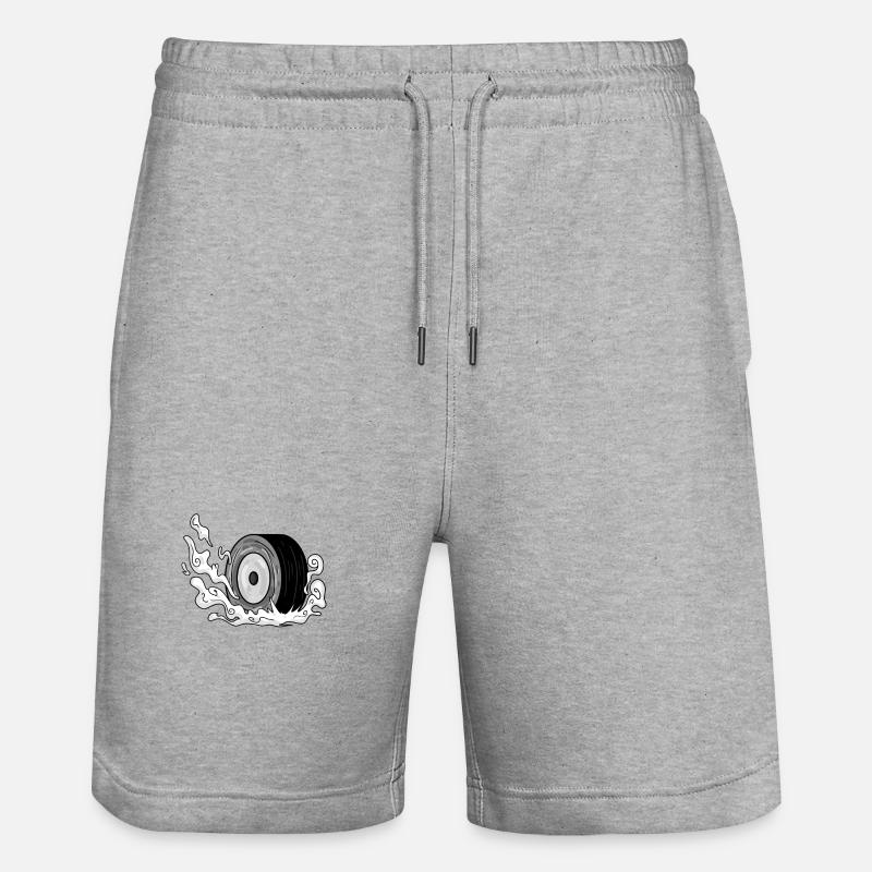 Pneus à la dérive - Short de jogging bio TRAINER Stanley/Stella unisexe - gris chiné