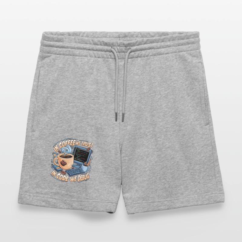 CoffeeCode Debug : Dans le code, nous déboguons Short de jogging bio TRAINER Stanley/Stella unisexe
