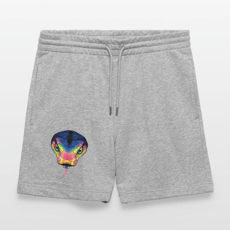 Snake Python Cobra Mamba Rattlesnake Snake Stanley/Stella Trainer Unisex Organic Jogging Shorts