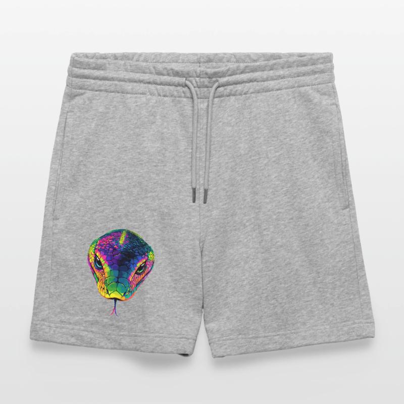 Serpent Python Cobra Mamba Serpent à sonnettes Serpent Short de jogging bio TRAINER Stanley/Stella unisexe