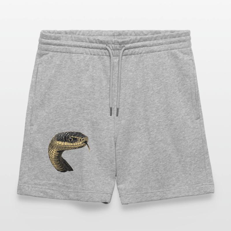 Snake Python Cobra Mamba Rattlesnake Snake Stanley/Stella Trainer Unisex Organic Jogging Shorts