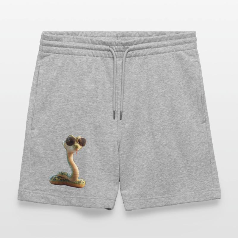 snake, python, cobra, rattlesnake, snakes Stanley/Stella Trainer Unisex Organic Jogging Shorts