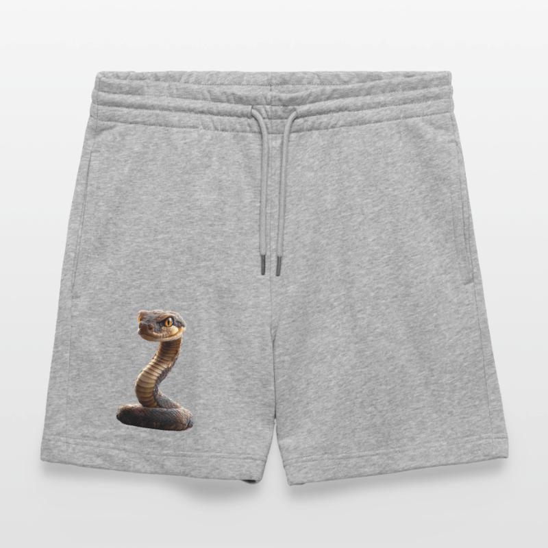 snake, python, cobra, rattlesnake, snakes Stanley/Stella Trainer Unisex Organic Jogging Shorts