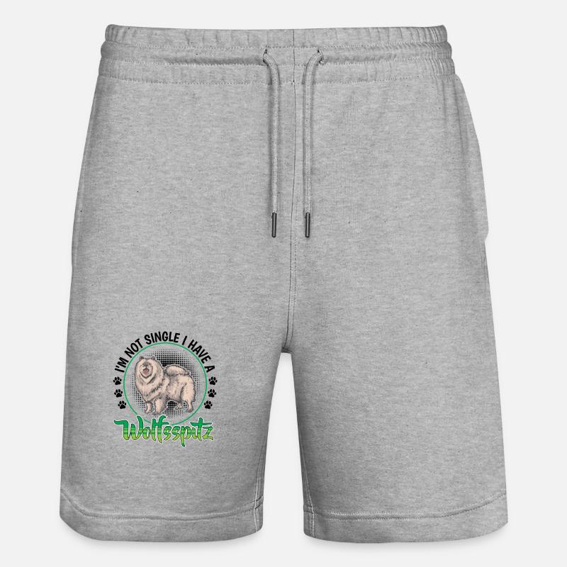 Wolfsspitz nicht single Deutscher Wolfsspitz - Stanley/Stella Unisex Bio Joggingshorts Trainer  - Grau meliert