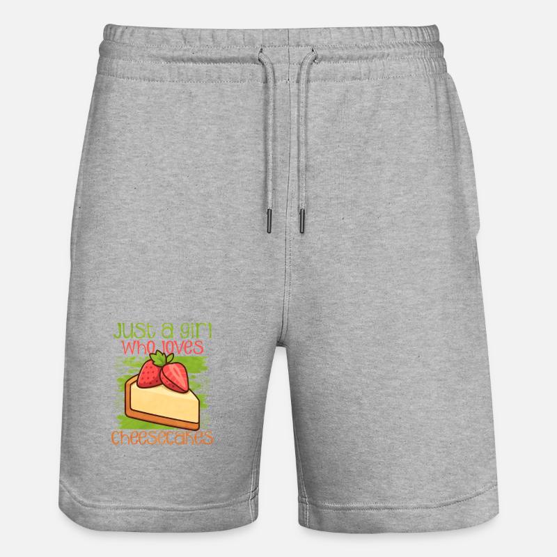 Gâteau - Short de jogging bio TRAINER Stanley/Stella unisexe - gris chiné