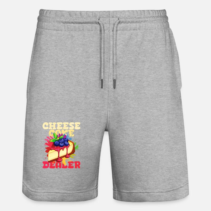 Gâteau - Short de jogging bio TRAINER Stanley/Stella unisexe - gris chiné