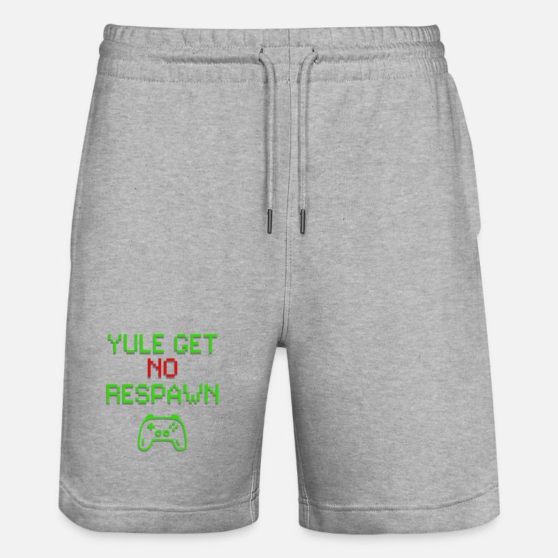 Yule n’a pas de réapparition - Short de jogging bio TRAINER Stanley/Stella unisexe - gris chiné