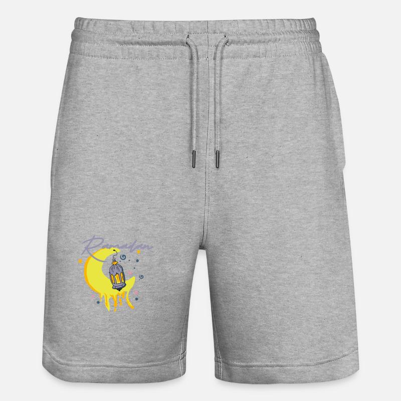 Ramadan - Short de jogging bio TRAINER Stanley/Stella unisexe - gris chiné