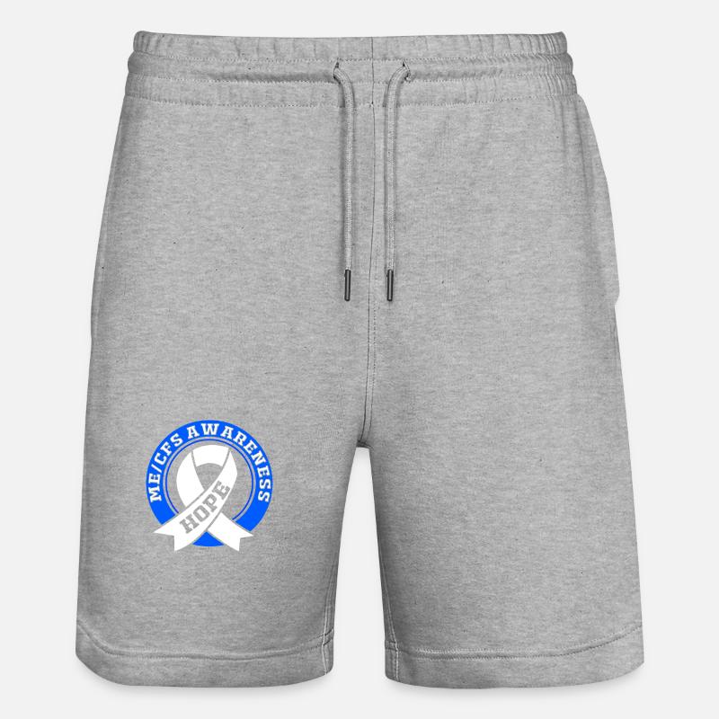 EM SFC - Short de jogging bio TRAINER Stanley/Stella unisexe - gris chiné