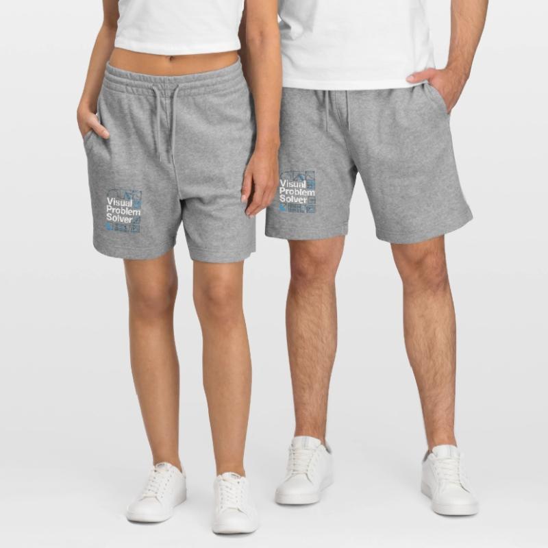 Graphic Designer Visual Problem Creative Designer Stanley/Stella Trainer Unisex Organic Jogging Shorts