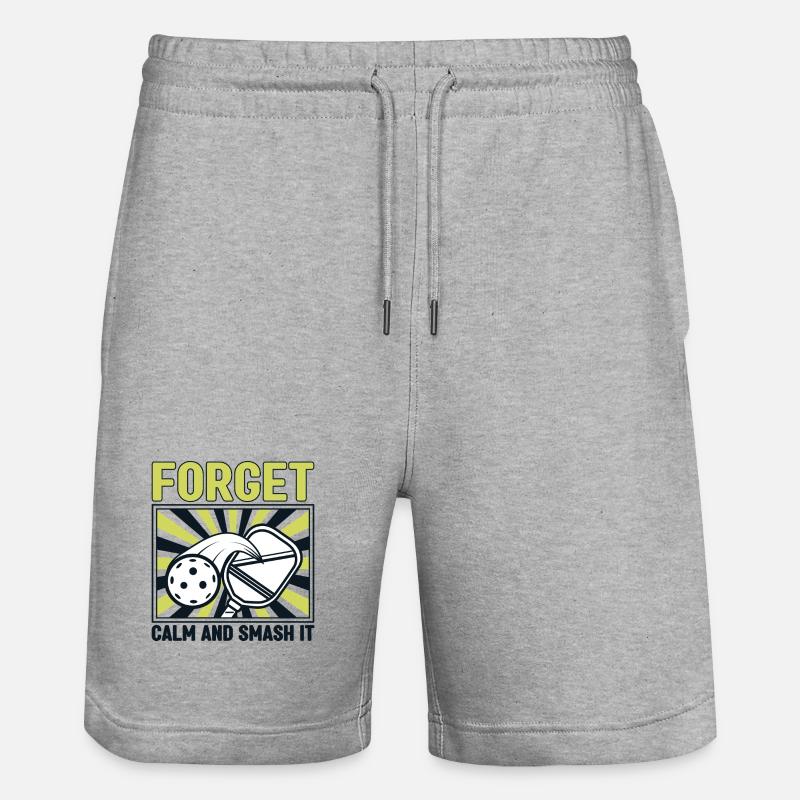 Oubliez le silence – dégagez ! - Short de jogging bio TRAINER Stanley/Stella unisexe - gris chiné