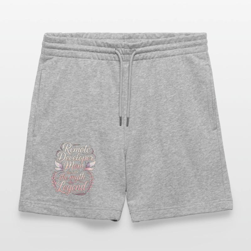 Remote Developer Mom The Idol The Remote Coder Stanley/Stella Unisex Bio Joggingshorts Trainer 