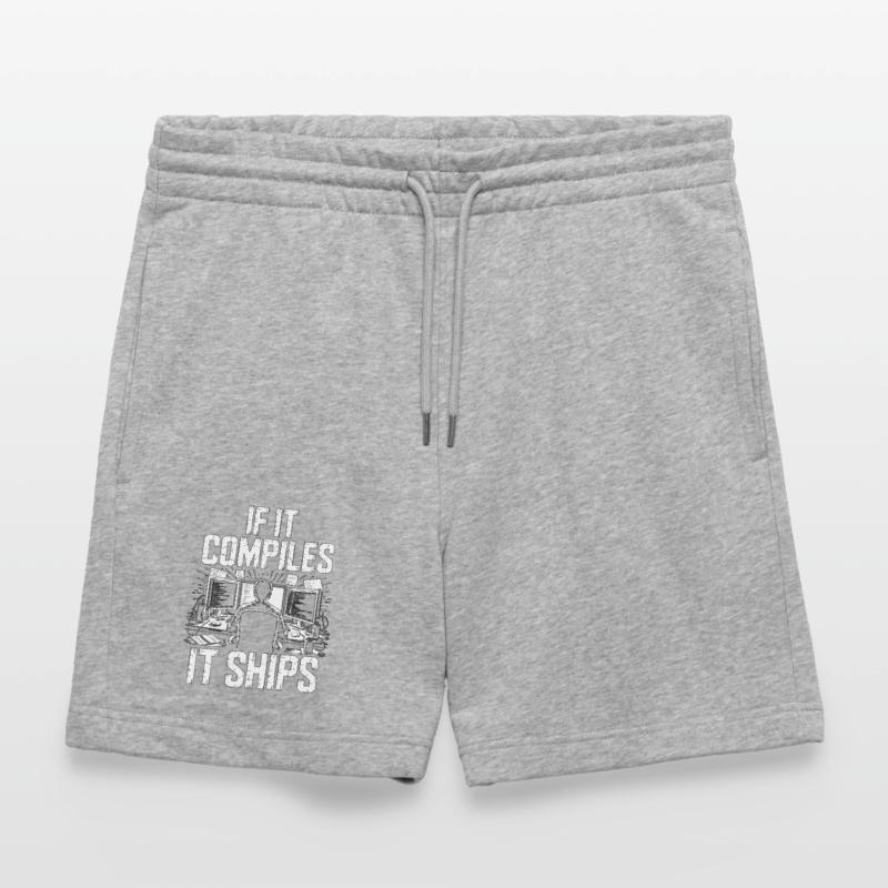Game Developer If It Compiles It Gaming Programmer Stanley/Stella Unisex Bio Joggingshorts Trainer 