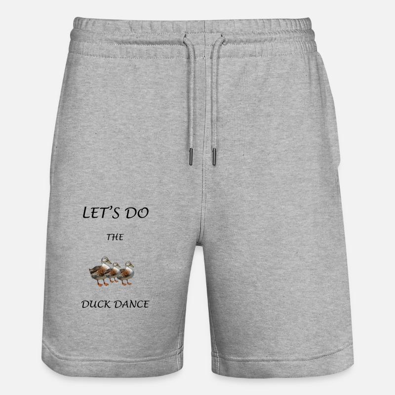 Danse du canard - Short de jogging bio TRAINER Stanley/Stella unisexe - gris chiné