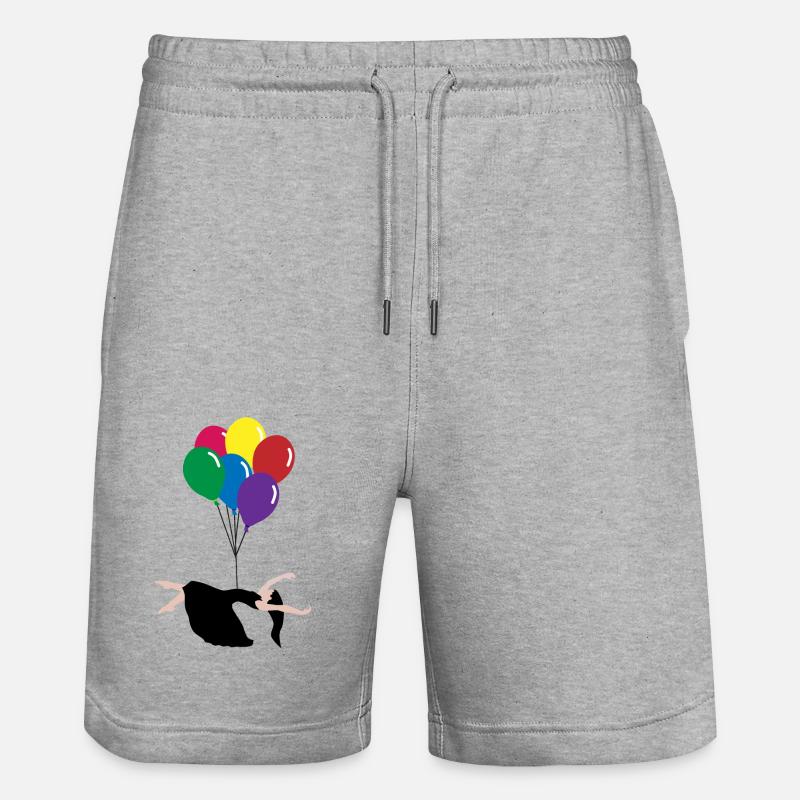 Balloon - Short de jogging bio TRAINER Stanley/Stella unisexe - gris chiné