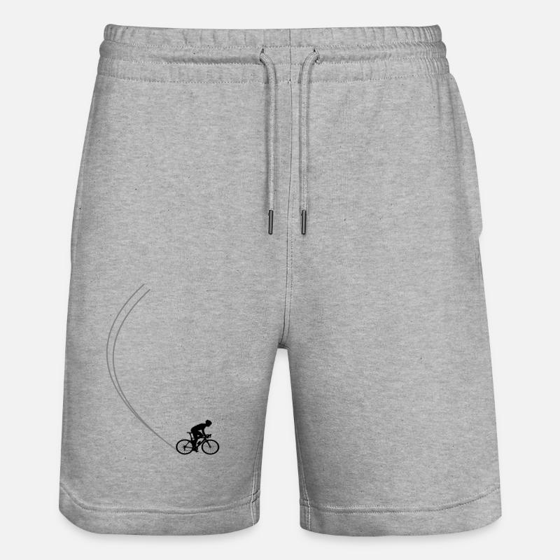 Vélo VTT VTT - Short de jogging bio TRAINER Stanley/Stella unisexe - gris chiné