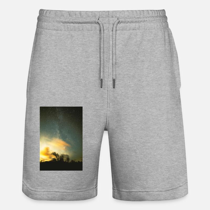 espace - Short de jogging bio TRAINER Stanley/Stella unisexe - gris chiné