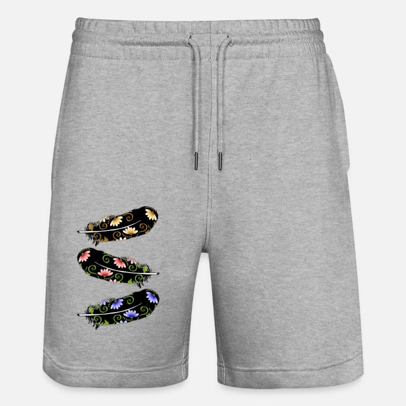 Stylo - Short de jogging bio TRAINER Stanley/Stella unisexe - gris chiné
