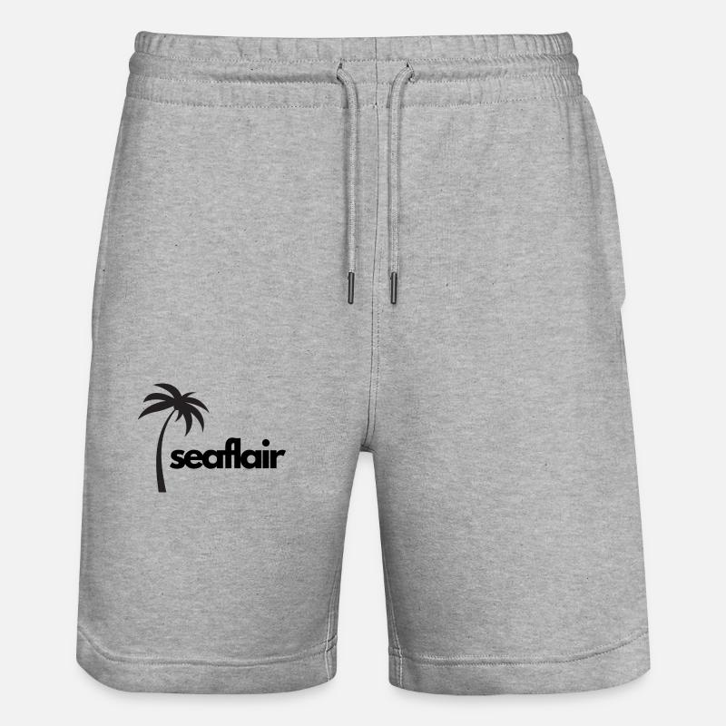 Sensation d’été - Short de jogging bio TRAINER Stanley/Stella unisexe - gris chiné
